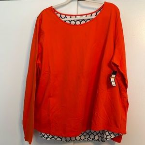 Crown and Ivy women’s top. Size 3x. New with tags.